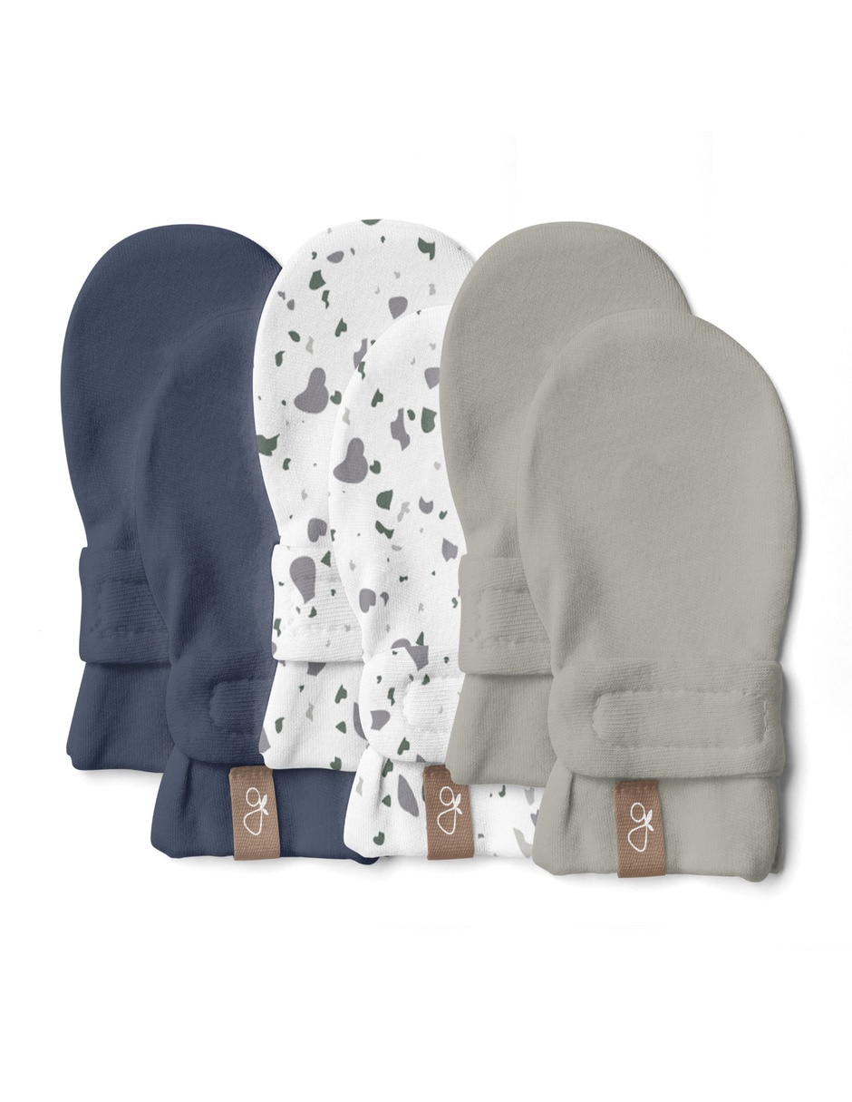 Set manoplas de algodón unisex